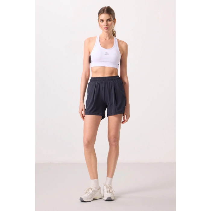 Tommy Life Rahat Form Kadın Şort Siyah 91014