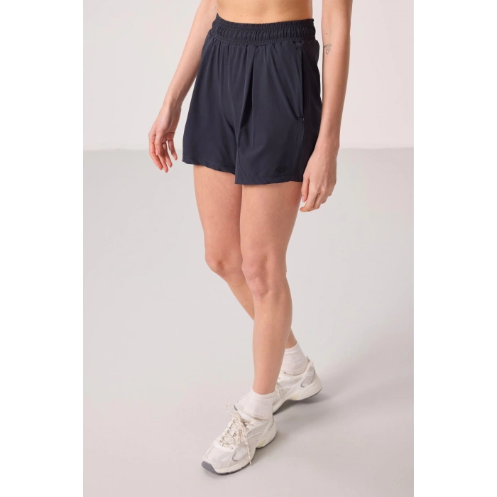 Tommy Life Rahat Form Kadın Şort Siyah 91014