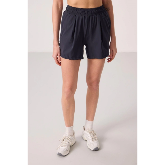 Tommy Life Rahat Form Kadın Şort Siyah 91014