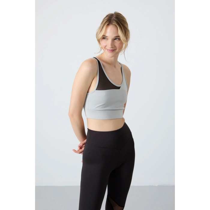 Tommy Life Siyah Esnek Standart Fit Performans Kadın Tayt Takım 95331