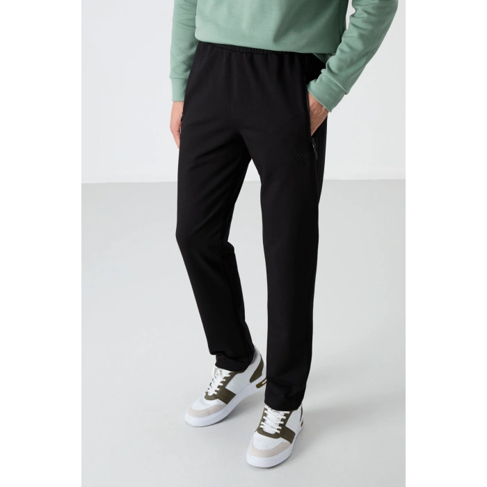 Tommy Life T06ER-84671 Siyah Erkek Alt Eşofman