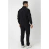 Crozwise Spor Lycra Erkek Eşofman Takımı Siyah 1247-10