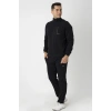Crozwise Spor Lycra Erkek Eşofman Takımı Siyah 1247-10
