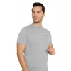 Crozwise Waffle Sıfır Yaka Tişört Bej 7151-05