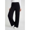 TOMMY LIFE BAYAN PANTOLON PALAZZO SİYAH  T18BY-94681