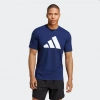 Adidas Tr-Es Fr Logo T Erkek T-Shirt Mavi IB8275