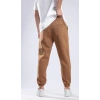 Chatca Erkek 3 İplik Şardonlu Taba Sweatpant K-575