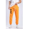 Chatca Erkek 3 İplik Şardonlu Turuncu Sweatpant K-575