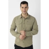 Crozwise Gömlek Bej 7154-02