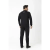 Crozwise Üç İplik Sıfır Yaka Siyah Erkek Sweat 6053
