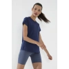 İndigo Basic Kısa Kol Standart Kalıp O Yaka Kadın T-Shirt - 97144