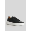 Lufian Tommy Erkek Deri Sneaker Ayakkabı Siyah 111230280