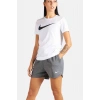 Nike Dri-Fit Park Futbol Kadın Tişört Beyaz CW6967-100