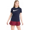 Nike Dri-Fit Park Futbol Kadın Tişört Lacivert CW6967-451