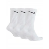 Nike Everyday Cush 3Lü Beyaz Antrenman Çorabi Sx7664-100
