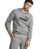 Puma Ess No. 1 Logo Erkek Sweatshirt Gri 68257203