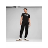 Puma ESS No. 1 Logo Tee Erkek Regular Fit Baskılı Siyah T-Shirt 68253201