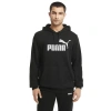 Puma Essential Big Logo Hoodie Erkek Siyah Günlük Stil Sweatshirt 58668801