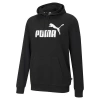 Puma Essential Big Logo Hoodie Erkek Siyah Günlük Stil Sweatshirt 58668801