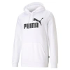 Puma Essential Big Logo Hoodie Tr Erkek Beyaz Günlük Stil Sweatshirt 58668802