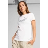 Puma Essentials Kadın Beyaz Tişört 63153602