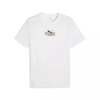 Puma Graphic Tee Baskılı Günlük T-Shirt Beyaz 68803202