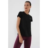 Siyah Basic Kısa Kol Standart Kalıp O Yaka Kadın T-Shirt - 97144
