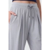Taş Cepli Standart Kalıp Kadın Yoga Pantolon - 94677