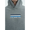 Tommy Life  Erkek Kapşonlu Sweat Antrasit ART-88301