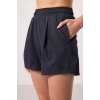 Tommy Life Rahat Form Kadın Şort Siyah 91014