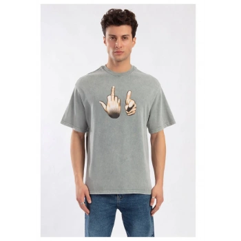 Catch Yeni Sezon Gri T-Shirt