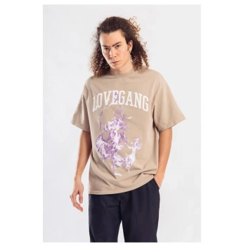 Catch Yeni Sezon Oversize A.Kahverengi T-Shirt