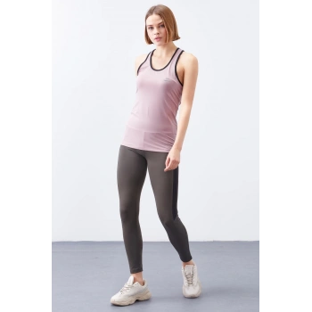 TOMMY LİFE 97094 GÜL KURUSU ÇAPRAZ ASKILI BAYAN ATLET