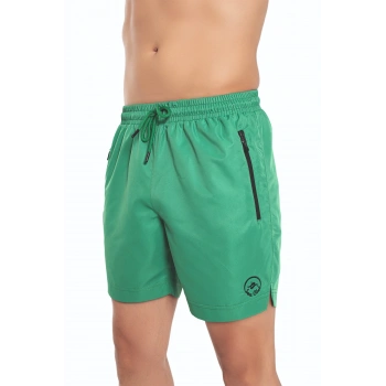 Crozwise Maraton Yırtmaçlı Deniz Şortu Yeşil 3201