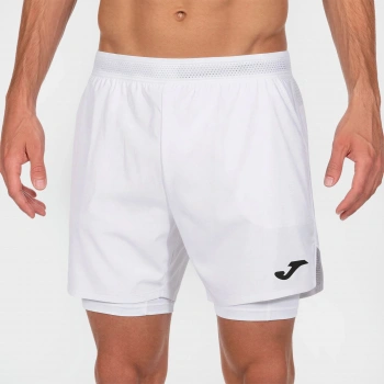 Joma Smaash Erkek Taytlı Şort Beyaz 104441.200