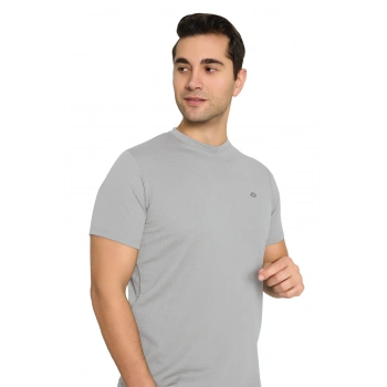 Crozwise Waffle Sıfır Yaka Tişört Bej 7151-05