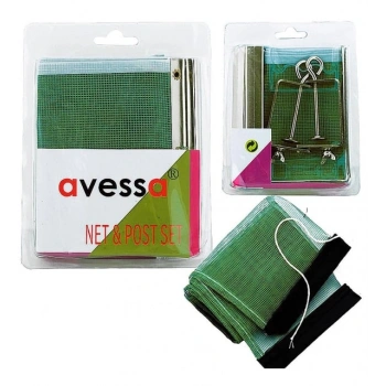 Avessa 9811C Mengeneli Masa Tenisi File Demir Set