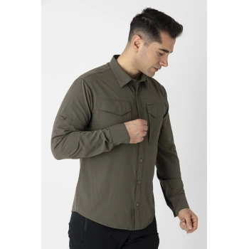 Crozwise Gömlek Haki 7154-04