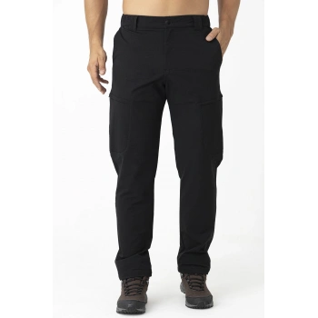 Crozwise Outdoor Düz Paça Erkek Alt Eşofman Siyah 2240