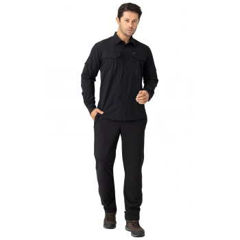 Crozwise Outdoor Kalın Erkek Alt Eşofman 2242 Siyah