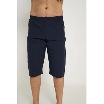 Crozwise Spor Lycra Erkek Capri Siyah 8043