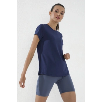 İndigo Basic Kısa Kol Standart Kalıp O Yaka Kadın T-Shirt - 97144