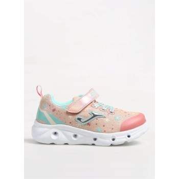 Joma JSPACS2429V Açık Pembe Işıklı Kız Çocuk Yürüyüş Ayakkabısı