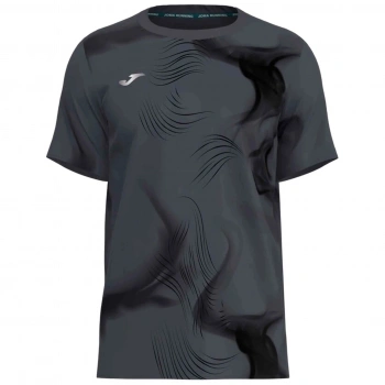 Joma R-Night Kısa Kollu Erkek Siyah Koşu Tişörtü 104716.110