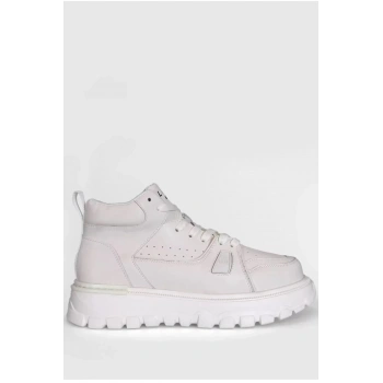 Lufian 111230236 Seth Casual Boğazlı Erkek Deri Sneaker Ayakkabı