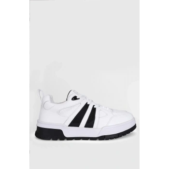 Lufian 111230252 Edgar Casual Erkek Deri Sneaker Ayakkabı Beyaz