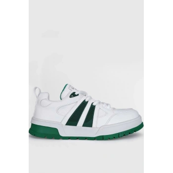 Lufian 111230252 Edgar Casual Erkek Deri Sneaker Ayakkabı Yeşil