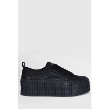 Lufian Diana Unisex Sneaker Ayakkabı Siyah 121230013
