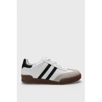 Lufian Lia Kadın Beyaz Deri Sneaker Ayakkabı 121230030