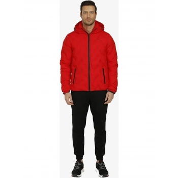 Lumberjack A10139863408010 Erkek Kırmızı Mont